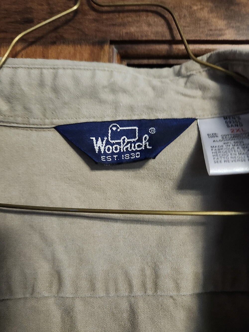 Woolrich Men's Tan Chinos - Classic Woolrich Label